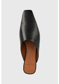 Vagabond Shoemakers klapki skórzane WIOLETTA damskie kolor czarny. Kolor: czarny. Materiał: skóra. Wzór: gładki #2