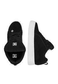 DC Shoes Sneakersy EO-COURT GRAFFIK PLATFORM DC02422004 Czarny. Kolor: czarny. Materiał: skóra, nubuk. Obcas: na platformie #6