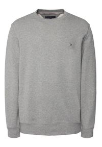 TOMMY HILFIGER - Tommy Hilfiger Bluza Essential MW0MW37237 Szary Regular Fit. Kolor: szary. Materiał: bawełna #1