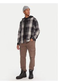 DC Bluza Ruckus Hoodie ADYWT03104 Czarny Regular Fit. Kolor: czarny. Materiał: bawełna #5