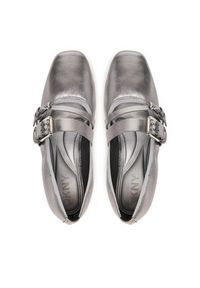 DKNY Baleriny Dade K1511477 Srebrny. Kolor: srebrny. Materiał: skóra #4