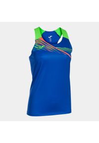 Tank top Joma Elite X. Kolor: niebieski. Materiał: poliester, elastan. Długość rękawa: bez rękawów #1