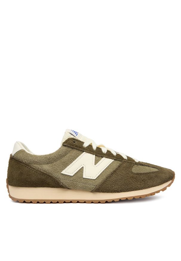 New Balance Sneakersy U471PSA M Khaki. Kolor: brązowy. Materiał: skóra, zamsz