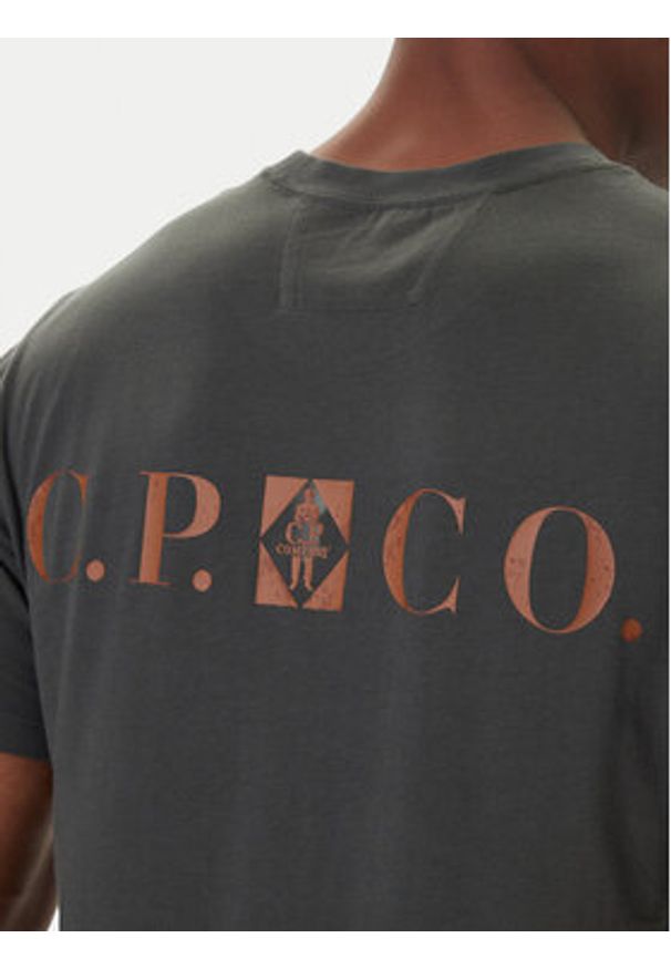 C.P. Company T-Shirt 19CMTS104A005100W Szary Regular Fit. Kolor: szary. Materiał: bawełna
