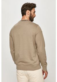 Calvin Klein Jeans - Bluza bawełniana. Okazja: na co dzień. Kolor: szary. Materiał: bawełna. Wzór: nadruk. Styl: casual #2