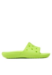 Crocs Klapki Classic Crocs Slide 206121 Zielony. Kolor: zielony