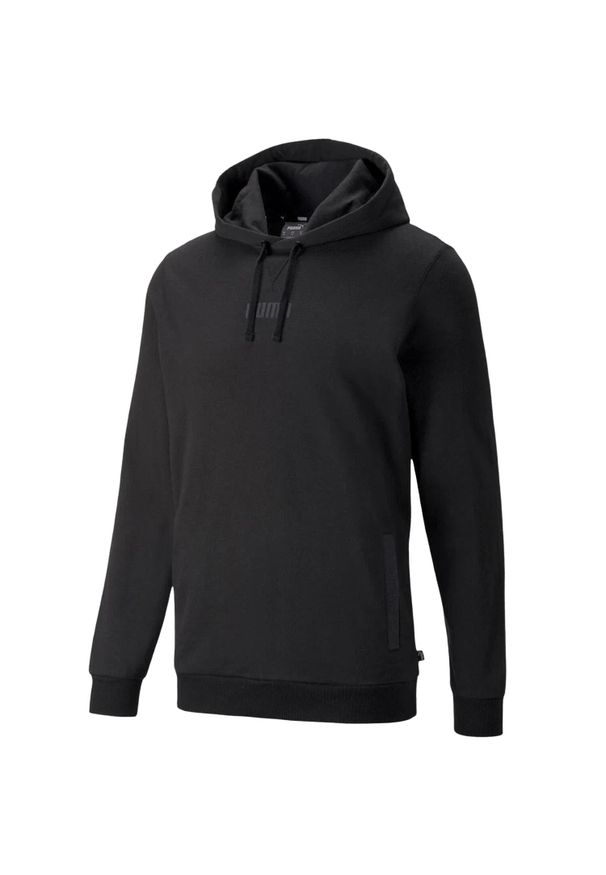 Puma - Bluza Z Kapturem Męska Modern Basics. Typ kołnierza: kaptur. Kolor: czarny