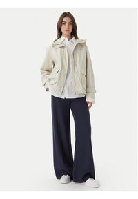 TOMMY HILFIGER - Tommy Hilfiger Kurtka przejściowa Utility WW0WW48612 Beżowy jasny Relaxed Fit. Kolor: beżowy. Materiał: syntetyk #5