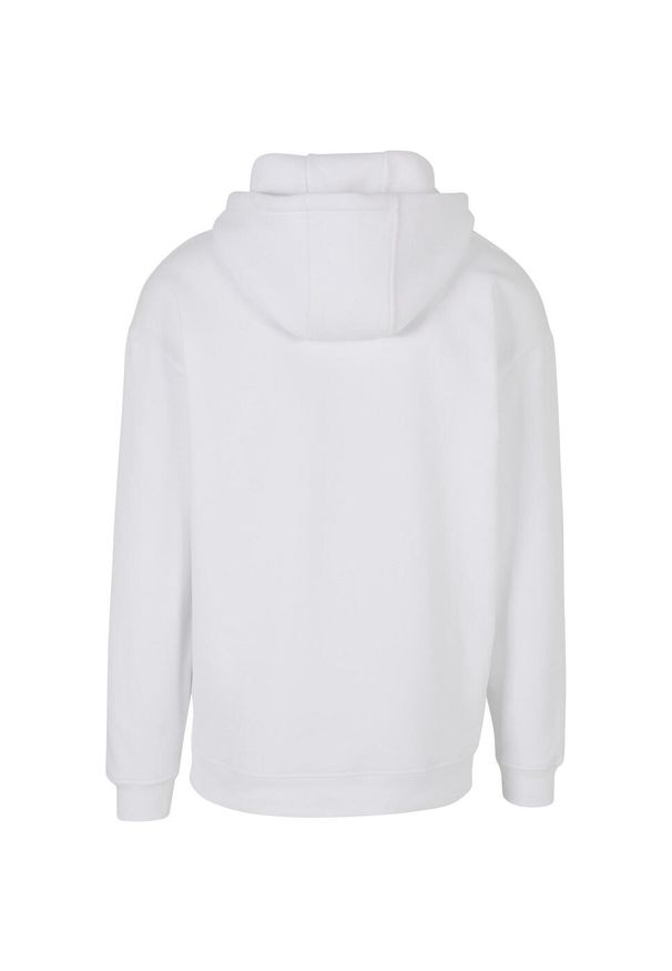BUILD YOUR BRAND - Bluza Z Kapturem Męska Oversized. Typ kołnierza: kaptur. Kolor: biały