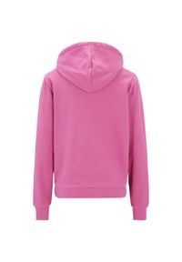 Bluza damska Fila Bruchsal. Typ kołnierza: kaptur. Kolor: różowy. Materiał: bawełna