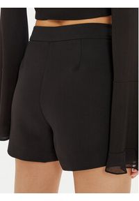 Gina Tricot Szorty materiałowe 23419 Czarny Regular Fit. Kolor: czarny. Materiał: syntetyk #5
