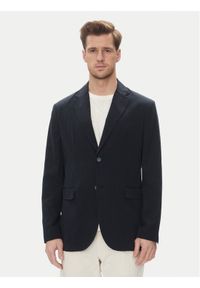 Marciano Guess Marynarka 5GHN15 2310Z Granatowy Regular Fit. Kolor: niebieski. Materiał: syntetyk #1