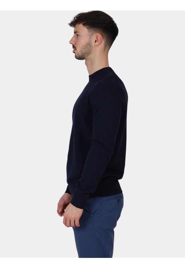 Sweter męski TBS Malykron. Kolor: niebieski