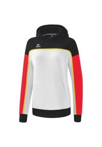 ERIMA - Sweat bluza z kapturem dla kobiet Erima Change. Typ kołnierza: kaptur. Kolor: czarny, biały, wielokolorowy. Materiał: polar. Sezon: zima #1