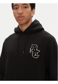 DC Bluza Bullpen ADYFT03439 Czarny Standard Fit. Kolor: czarny. Materiał: bawełna