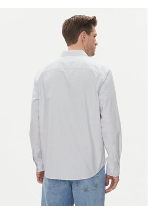 Calvin Klein Jeans Koszula LV04RB119G Niebieski Regular Fit. Kolor: niebieski. Materiał: bawełna