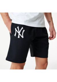 Szorty sportowe New Era Essentials New York Yankees Czarny. Kolor: wielokolorowy, czarny, biały