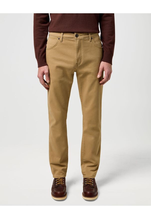 Wrangler - MESKIE SPODNIE WRANGLER LARSTON TIGERS EYE 112371642