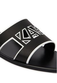 Karl Lagerfeld - KARL LAGERFELD Klapki Skoot III KL80406C Czarny. Kolor: czarny. Materiał: skóra #2