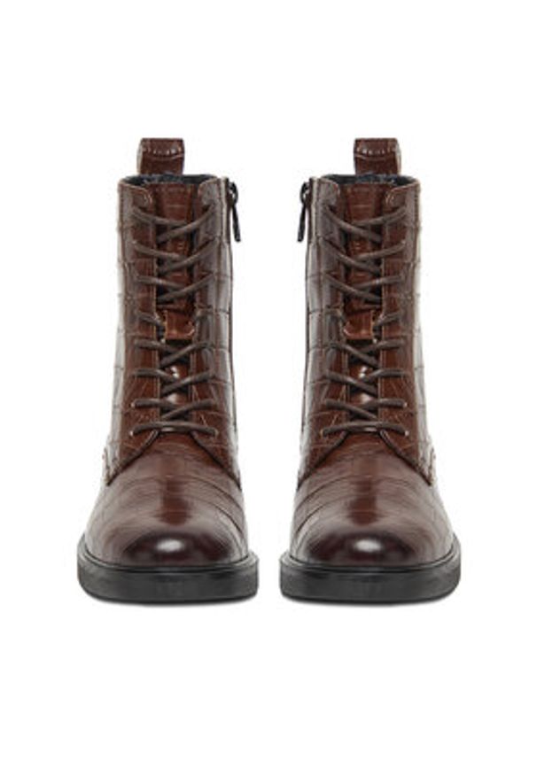 Gino Rossi Trzewiki C-ADELE-25217 Brązowy. Kolor: brązowy. Materiał: skóra