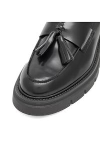 Gino Rossi Loafersy RUBBER-I22 23580AB Czarny. Kolor: czarny. Materiał: skóra #6