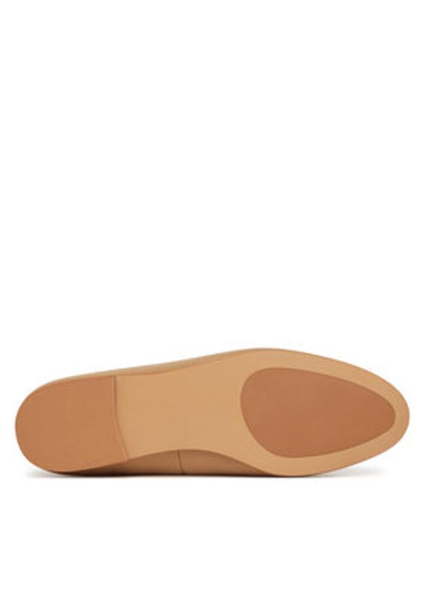 TwinSet - TWINSET Loafersy 251TCP134 Brązowy. Kolor: brązowy. Materiał: skóra