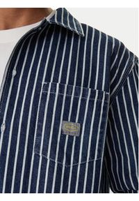 RVCA Koszula jeansowa Dayshift Hickory 23A053511 Niebieski Regular Fit. Kolor: niebieski. Materiał: bawełna #3