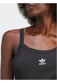 Adidas - adidas Top 3-Stripes IU2431 Czarny Regular Fit. Kolor: czarny. Materiał: bawełna #2