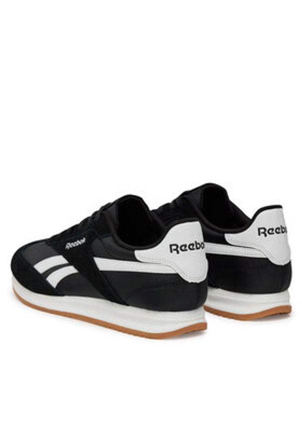 Reebok Sneakersy FIORI AR30309MBWT Czarny. Kolor: czarny. Materiał: skóra, zamsz
