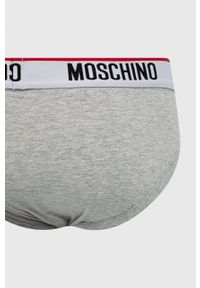 Moschino Underwear - Slipy (2-pack). Kolor: szary #4