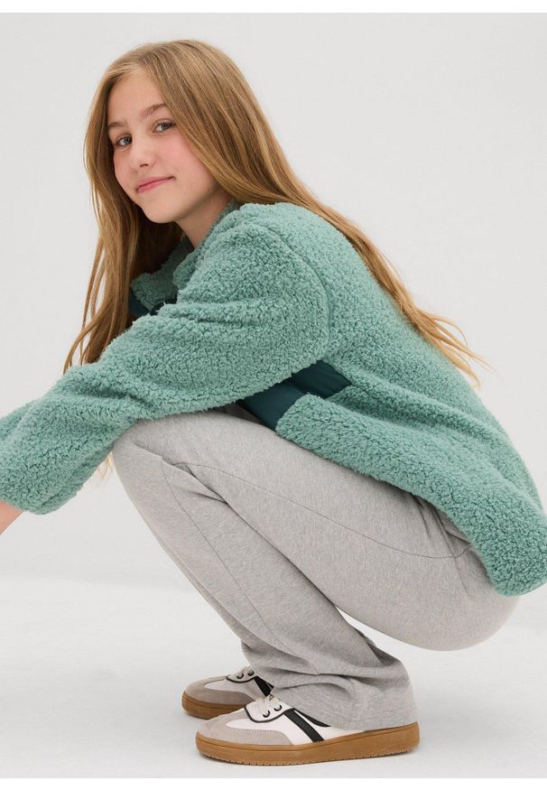 bonprix - Spodnie dresowe z czystej bawełny organicznej (2 pary). Kolor: czarny. Materiał: bawełna, dresówka