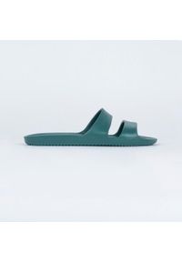 NABAIJI - Klapki basenowe damskie Nabaiji 100 Basic. Wzór: gładki. Styl: sportowy