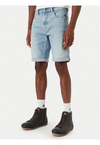 G-Star RAW - G-Star Raw Szorty jeansowe D10481-8968 Niebieski jasny Slim Fit. Kolor: niebieski. Materiał: bawełna #1