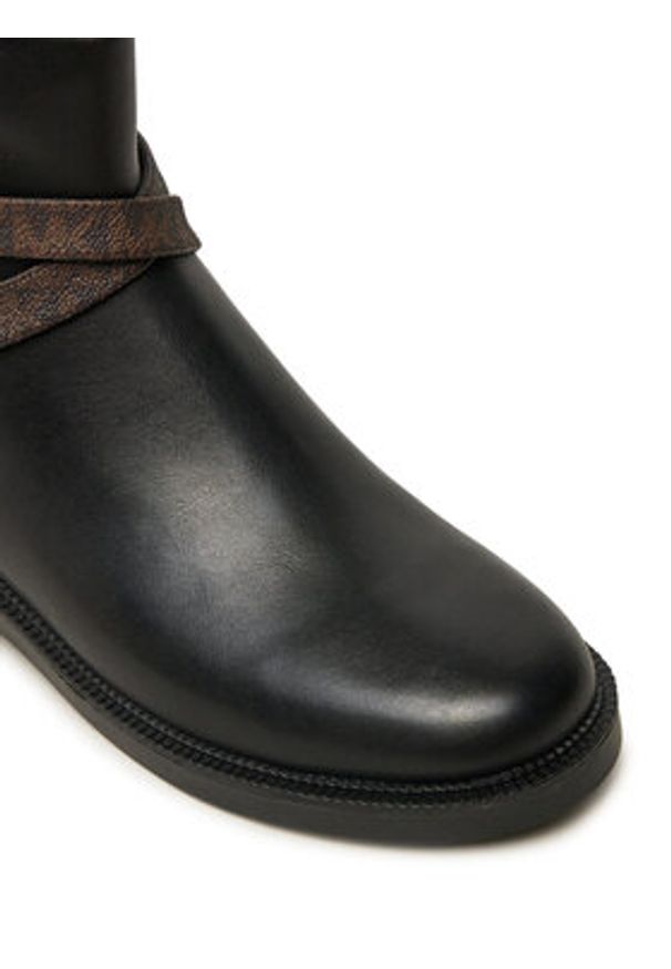 MICHAEL Michael Kors Botki 40F4ABME7L Czarny. Kolor: czarny. Materiał: skóra