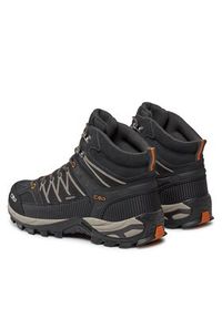CMP Trekkingi Rigel Mid Trekking Shoes Wp 3Q12947 Czarny. Kolor: czarny. Materiał: zamsz, skóra. Sport: turystyka piesza #6