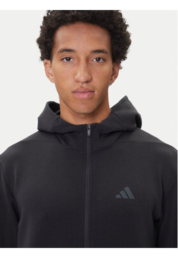 Adidas - adidas Bluza techniczna Designed for Training IY1131 Czarny Regular Fit. Kolor: czarny. Materiał: syntetyk