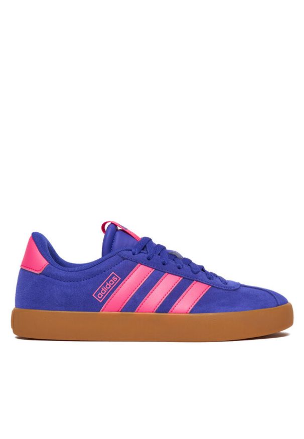 Adidas - adidas Sneakersy Vl Court 3.0 JP6915 Niebieski. Kolor: niebieski. Materiał: zamsz, skóra