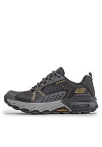 skechers - Skechers Sneakersy Max Protect 237303/BKCC Szary. Kolor: szary. Materiał: skóra