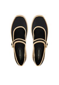 TOMMY HILFIGER - Tommy Hilfiger Espadryle Buckle Maryjane Espadrille FW0FW09239 Czarny. Kolor: czarny. Materiał: materiał #6
