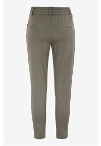 only - Spodnie z dżerseju Poptrash easy pants. Kolor: brązowy. Materiał: jersey. Styl: elegancki #2