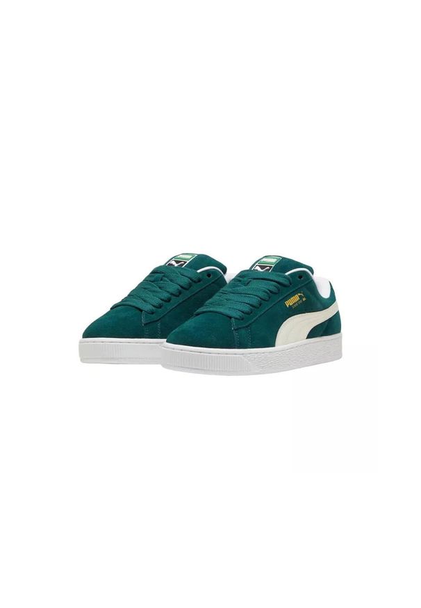 Adidasy Puma Suede Xl Ocean, Mężczyźni. Zapięcie: sznurówki. Kolor: wielokolorowy. Materiał: zamsz, materiał. Szerokość cholewki: normalna. Model: Puma Suede. Sport: turystyka piesza