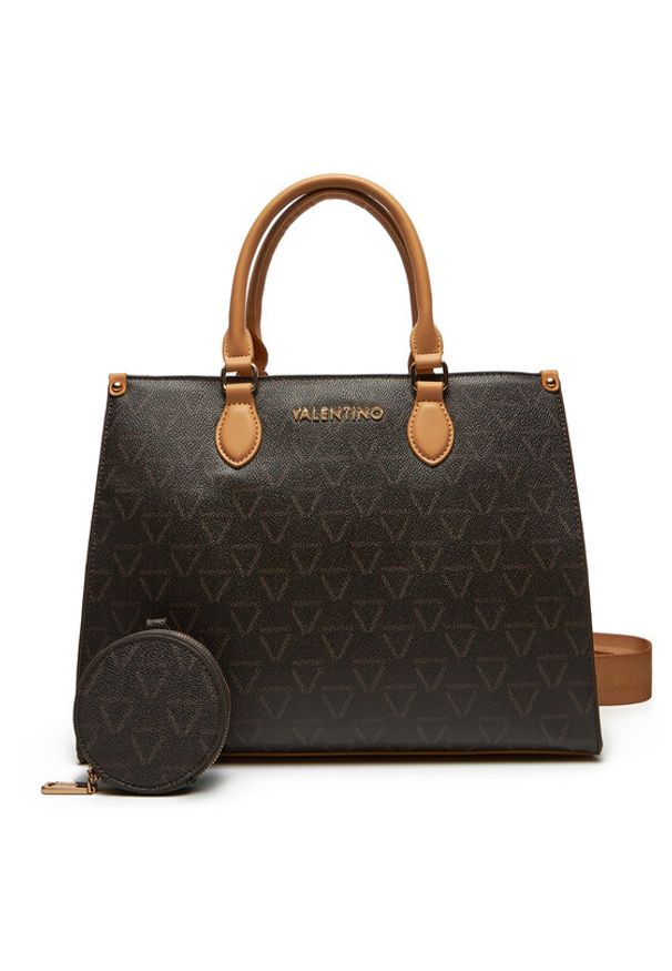 VALENTINO - Valentino Torebka Lady Re VBS8GT04 Brązowy. Kolor: brązowy. Materiał: skórzane