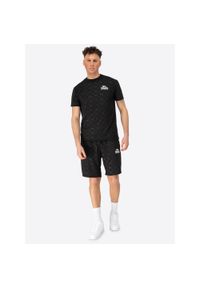 Zestaw koszulka i spodenki Lonsdale Regular Fit Prestwood. Kolor: czarny, biały, wielokolorowy. Materiał: dresówka #1