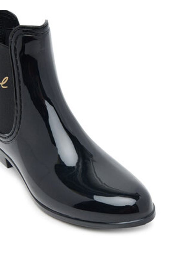 Karl Lagerfeld - KARL LAGERFELD Kalosze Kalosh II KL94775 Czarny. Kolor: czarny. Materiał: guma