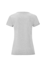 FRUIT OF THE LOOM - Koszulka Damska Iconic 150 Heather T-shirt. Kolor: szary