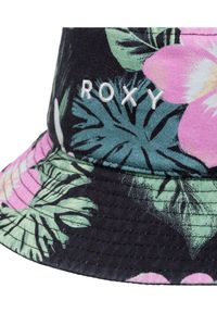 Roxy - Kapelusz bucket dla Dziewczynki TINY HONEY Czarny. Kolor: różowy. Materiał: materiał, bawełna. Wzór: haft