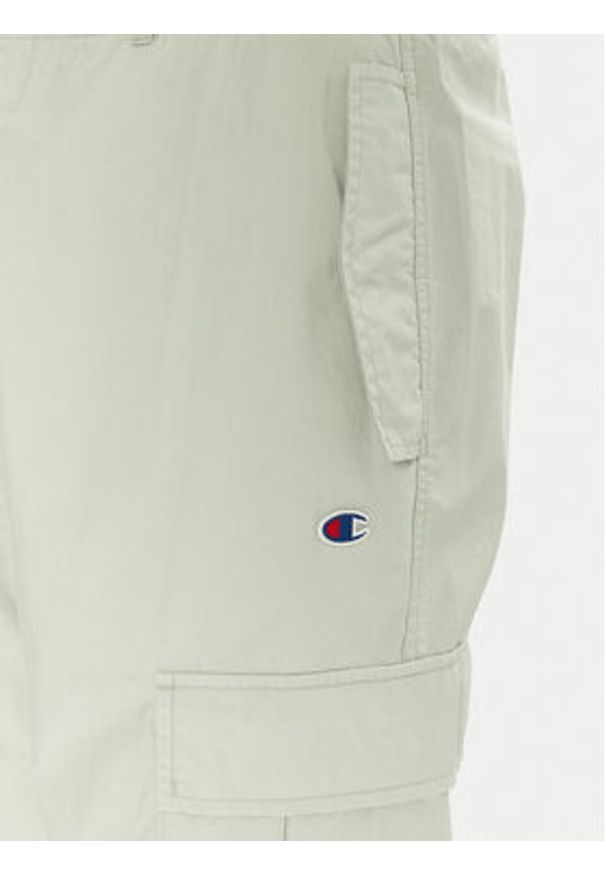 Champion Spodnie cargo 220763 Szary Relaxed Fit. Kolor: szary. Materiał: bawełna