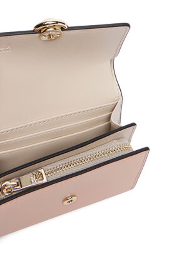 Furla Portfel Sfera S WP00594 BX3104 CN 4777S Różowy. Kolor: różowy. Materiał: skóra