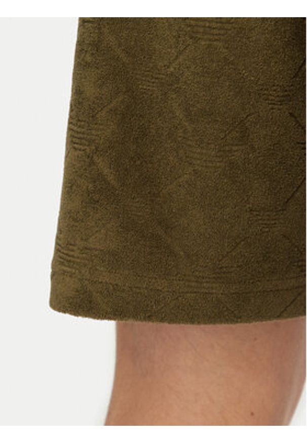 Emporio Armani Szorty sportowe EM000695 AF20449 F7014 Zielony Regular Fit. Kolor: zielony. Materiał: bawełna. Styl: sportowy