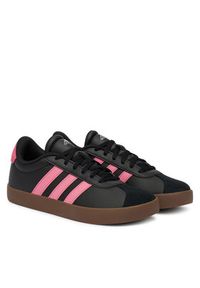 Adidas - adidas Sneakersy Vl Court 3.0 Shoes KK2262 Czarny. Kolor: czarny. Materiał: zamsz, skóra #3